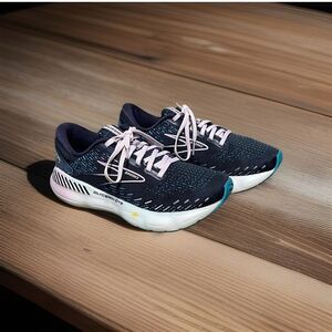 Brooks Glycerin GTS 20 Women's Blue Running Shoes Size 8.5B
